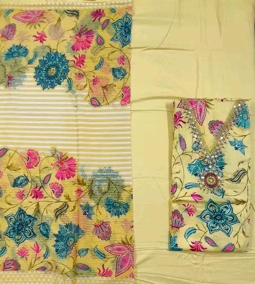 Women's best cotton printed suit and dress matesials