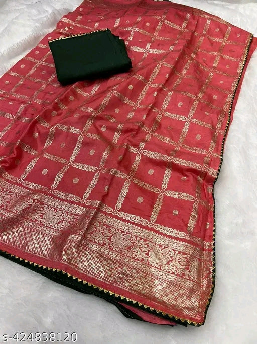 New faincy dola silk saree