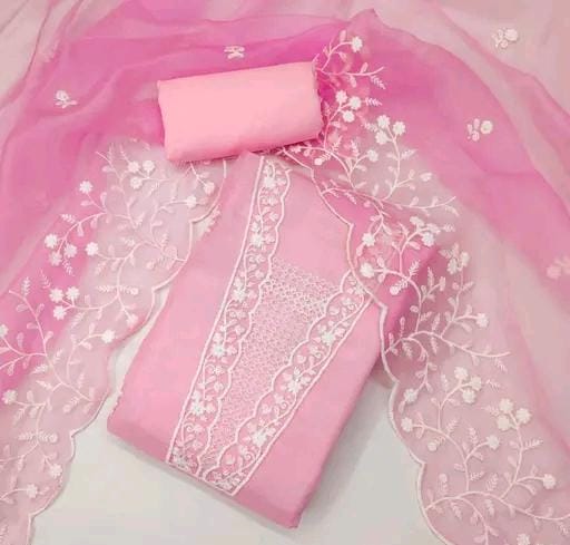 Organza dress materal