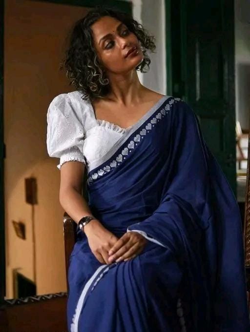 Khadi cotton saree for women