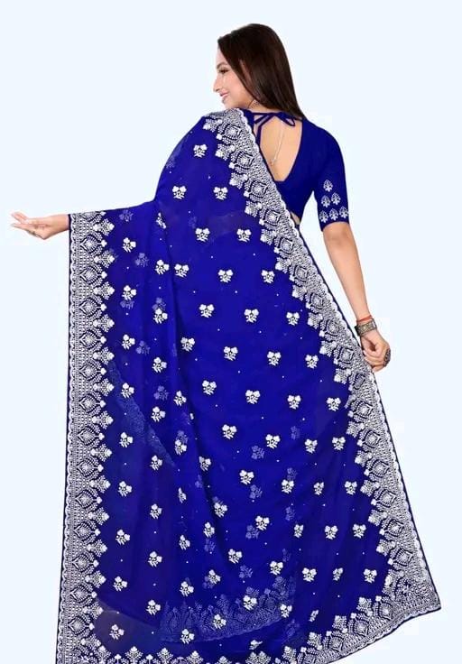 Women kashvi alluring georgette saree