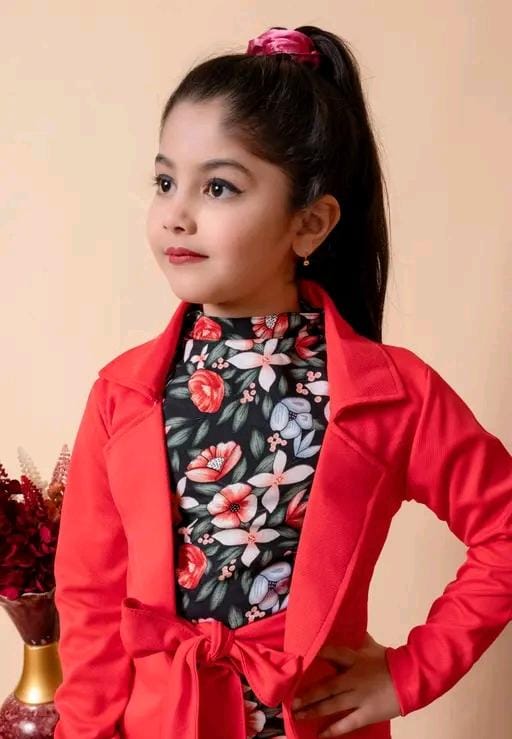 Girl self cotton jacket