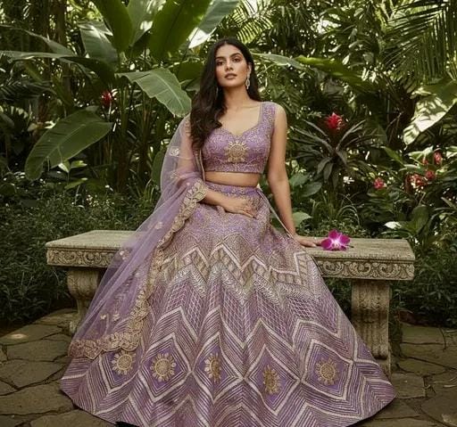 Wondor chain cording lehenga choli