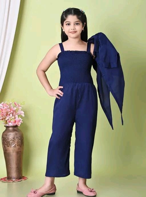 casual jumpsuit set for girl
