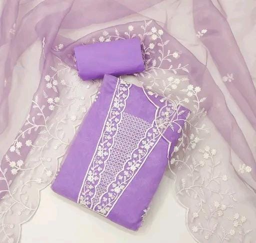 Organza dress materal