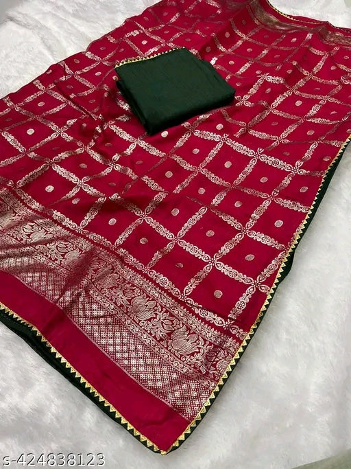 New faincy dola silk saree