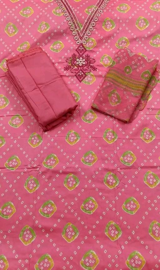 Latest women's best qualitiy cotton suit and dress materail