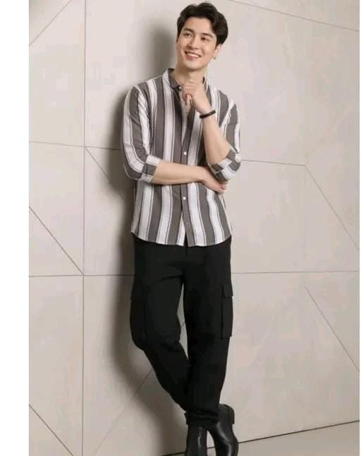 Fancy lining shirt for men