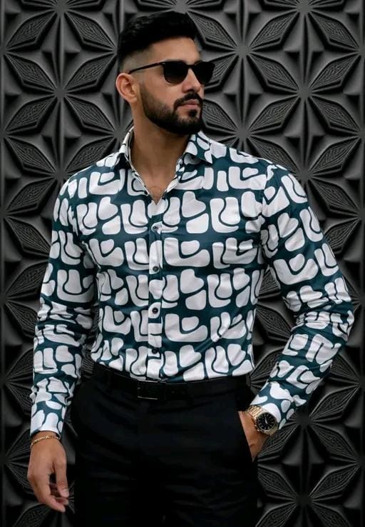 Men stylish printed shirt