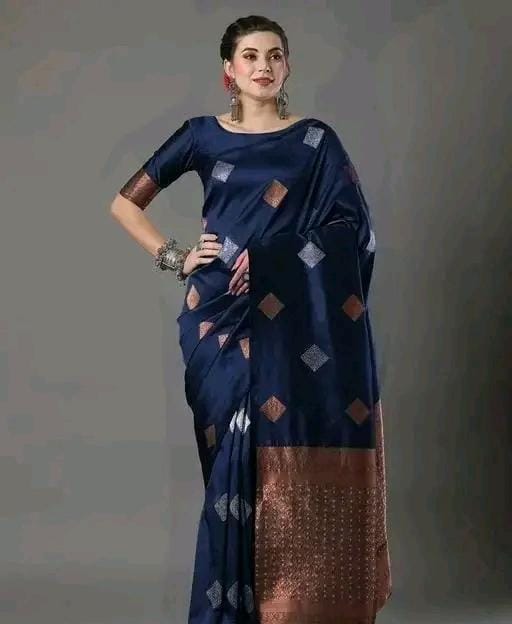 New banarasi silk saree for women