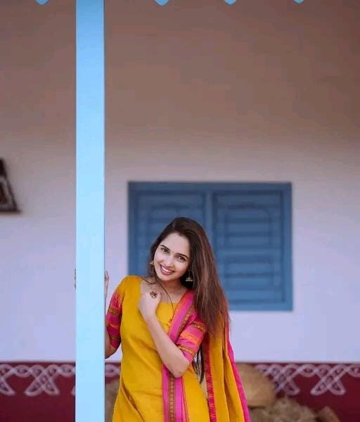 Women's kanchi cotton kurti with dupatta