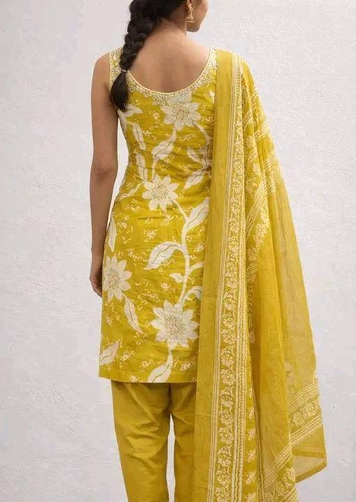Women's best jaam cotton suit dress material