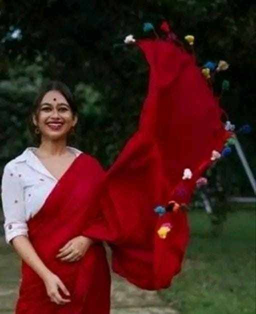 Cotton saree
