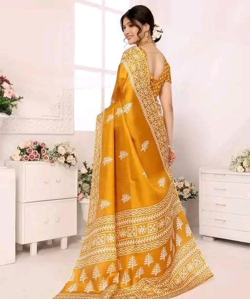 Designer fancy art silk saree