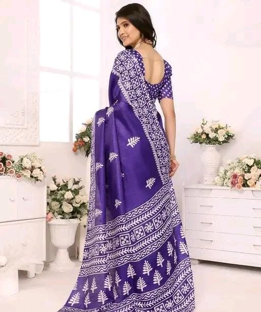 Designer fancy art silk saree