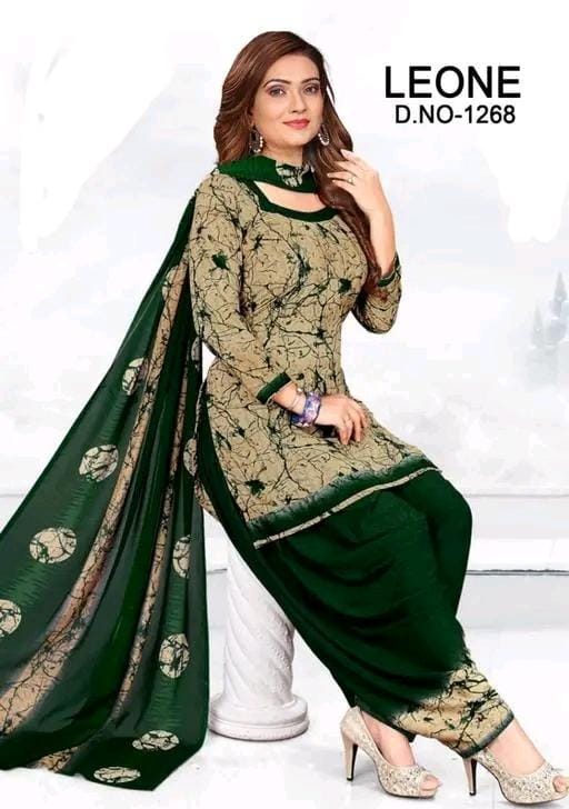 Polyster/crepe fabric-french salwar suit