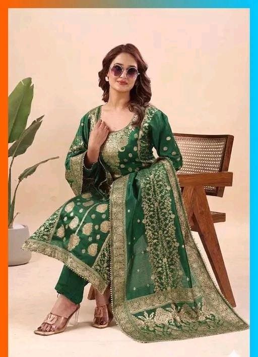 Unstitched suit material for women
