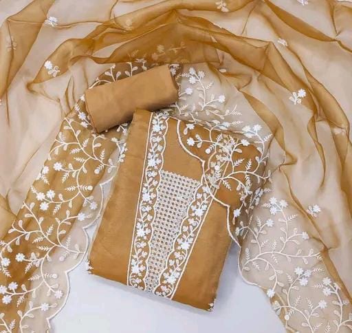 Organza dress materal