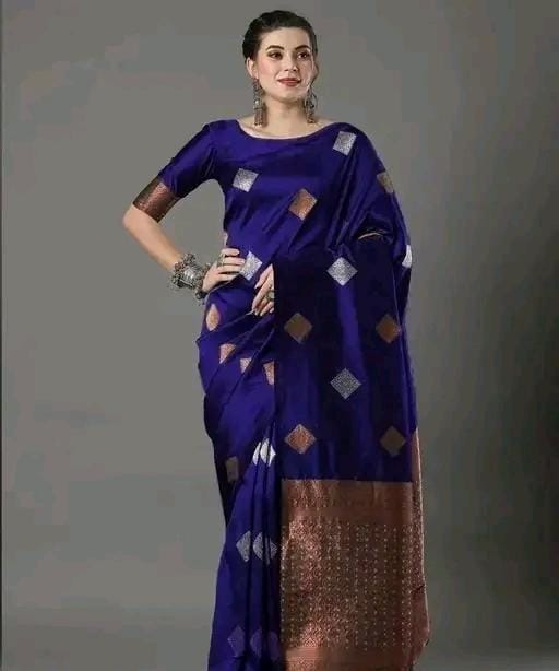 New banarasi silk saree for women