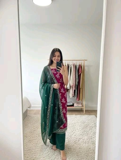 Soft & flowy georgette dress