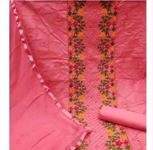 Women trendy cotton suit & dress materials