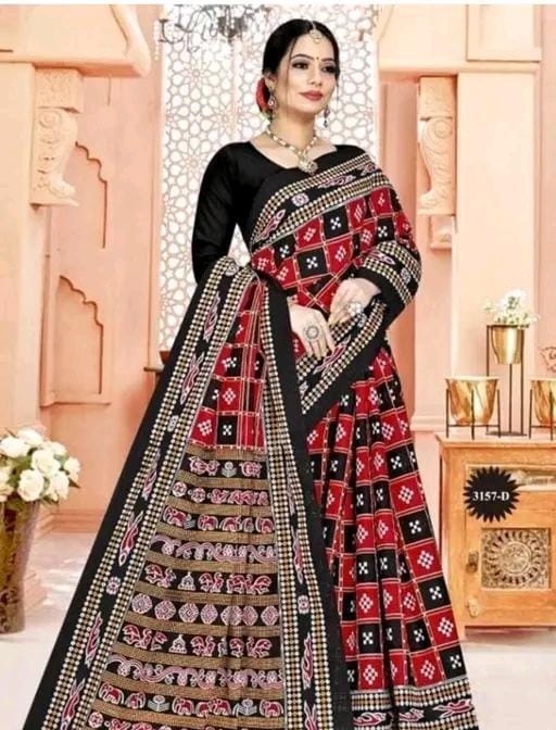 Women cotton saree best quality