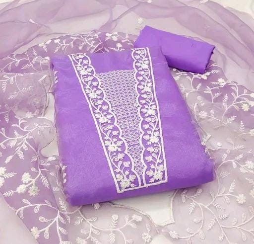 Organza dress materal