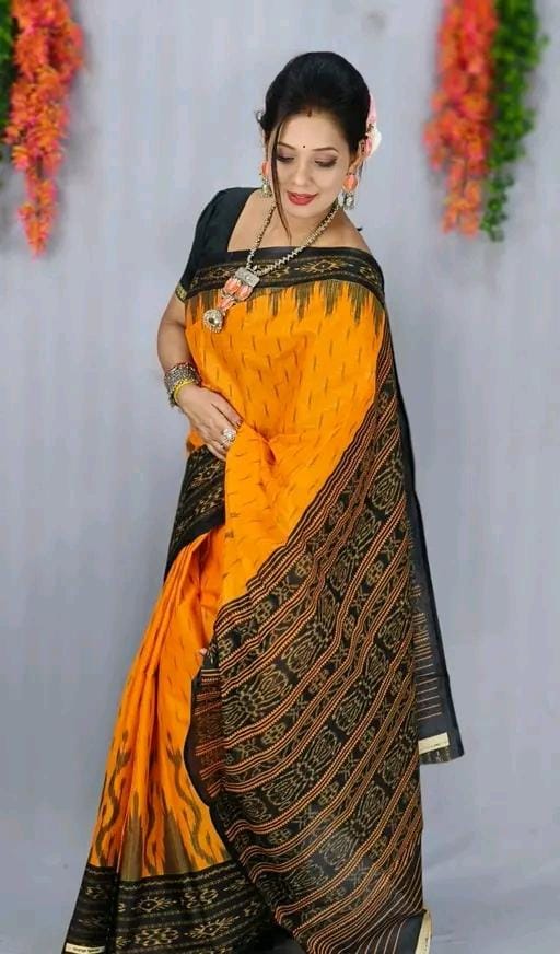 New sambalpuri printed cotton saree