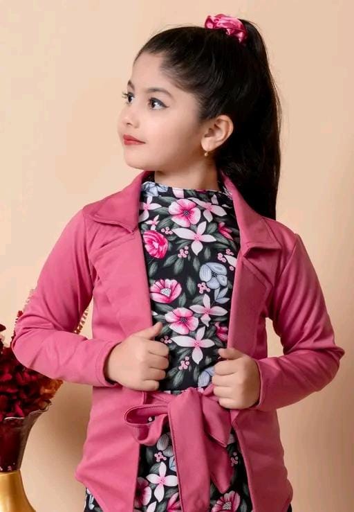 Girl self cotton jacket
