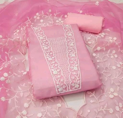 Organza dress materal