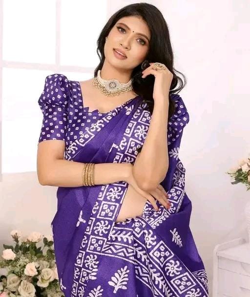 Designer fancy art silk saree