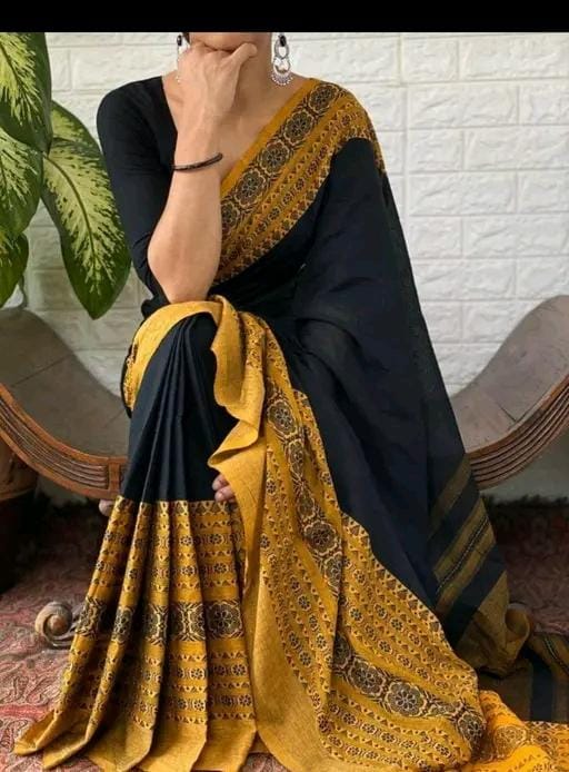 Women begampuri kadhi cotton saree