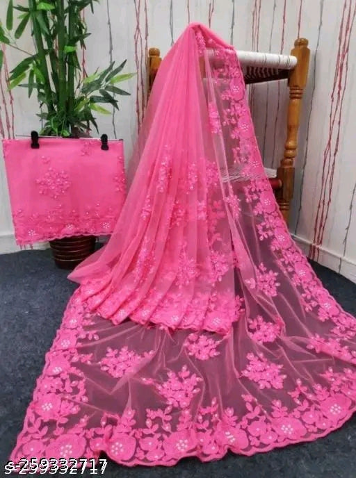 Trend fancy net saree