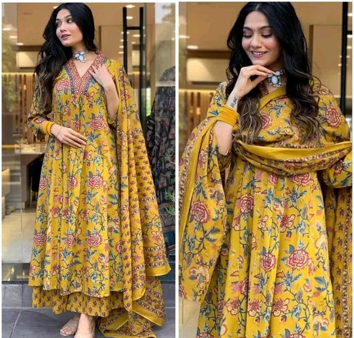 Style yellow kurti