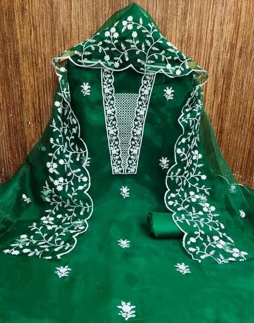 Organza dress materal