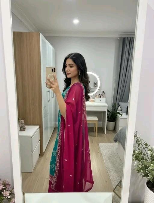 Soft & flowy georgette dress
