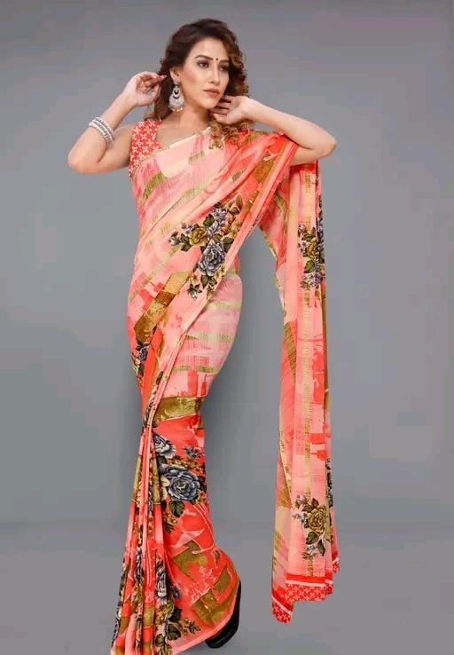 Style wear saree with blouse