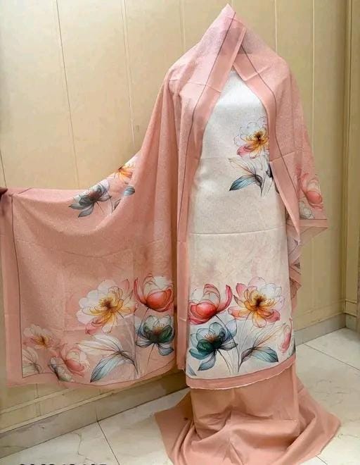 Muslin cotton suit