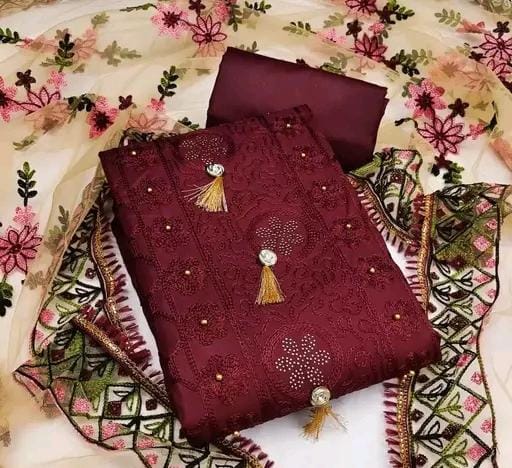 Women cotton suit dress cotton blend kurta ,churidar material