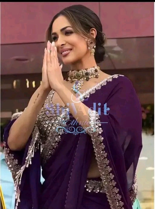 Hardwork saree for women