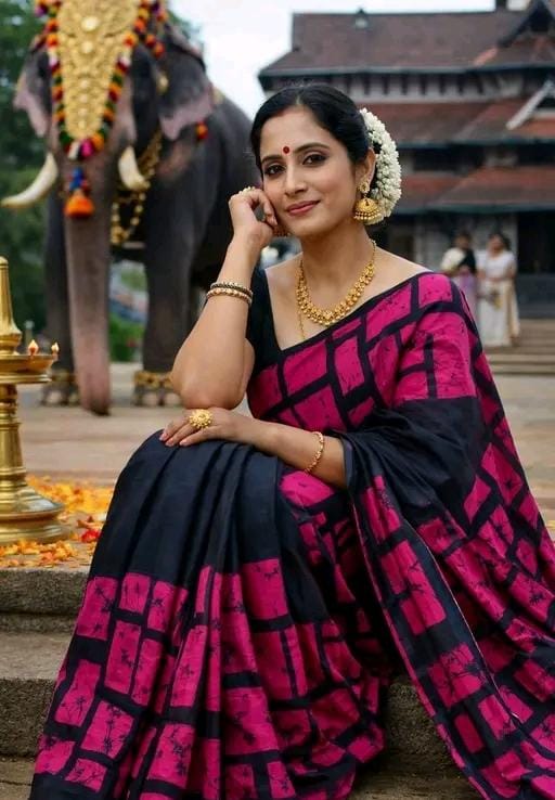 Women abhisarika saree
