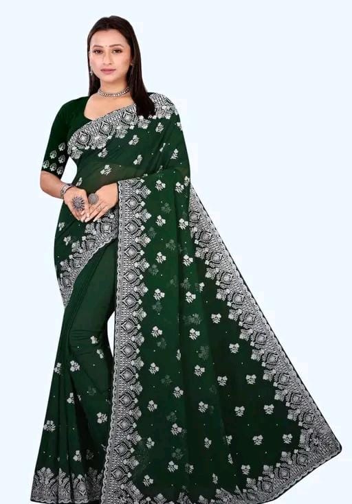 Women kashvi alluring georgette saree