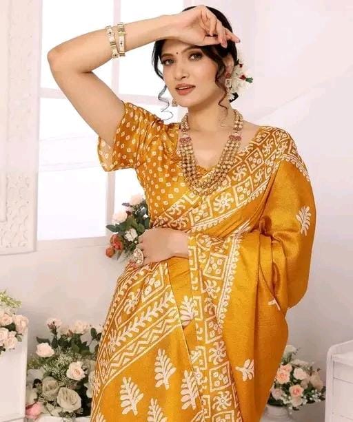 Designer fancy art silk saree