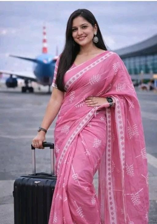Soft cotton saree