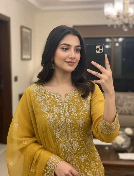 Georgette designer dress material for women