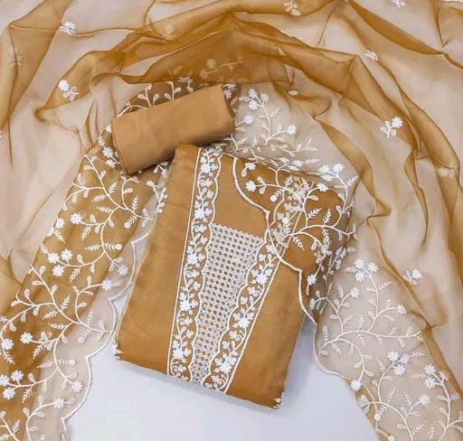 Organza dress materal