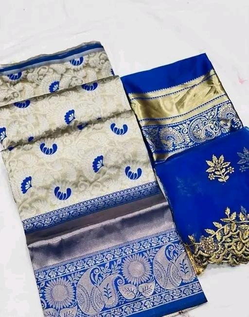 Traditional silk lehenga choli with dupatta