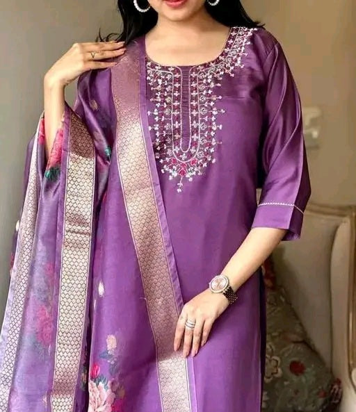 Chikankari kurti and plazoo