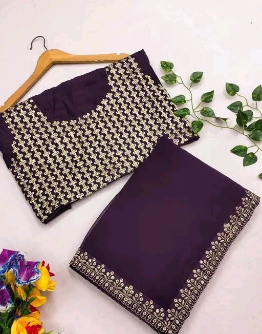 Hardwork saree for women