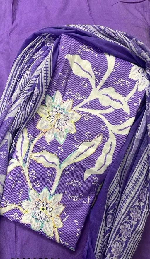 Women's best jaam cotton suit dress material